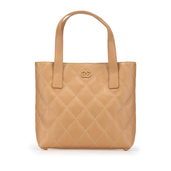 Pre-Loved Chanel CC Wild Stitch Calfskin Handbag - Picture 1 of 11
